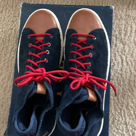 Delaney high-top Polo sneaker by Ralph Lauren - Picture 1 of 6